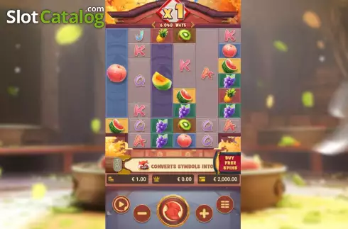 Скрин2. Fruit Ninja Fury слот