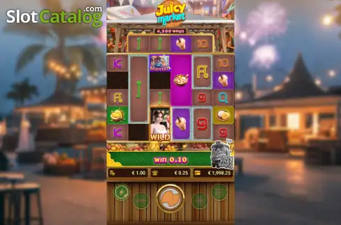 Скрин5. Juicy Market слот