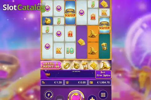 Скрин2. Alchemy Quest Jackpot слот
