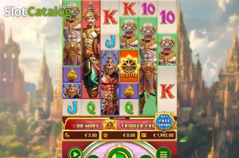 Скрин2. Legacy of Ramakien слот
