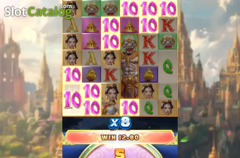 Скрин3. Legacy of Ramakien слот