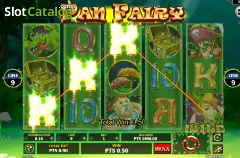 Скрин3. Pan Fairy слот