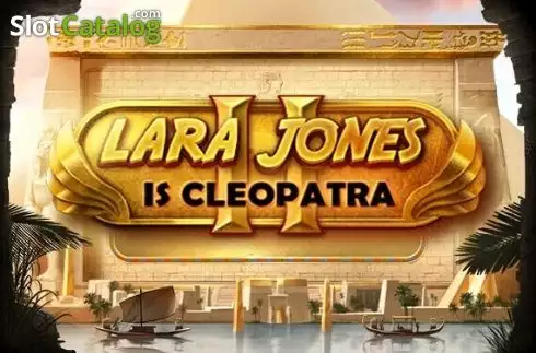 Lara Jones is Cleopatra 2 слот