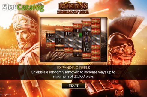 Скрин2. Romans Legions of Gold слот