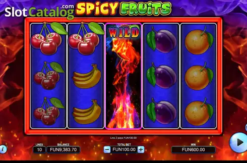 Скрин4. Spicy Fruits слот
