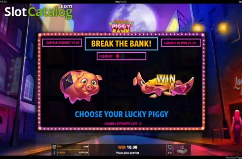Скрин4. Fabulous Piggy Bank слот