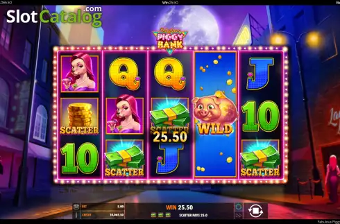Скрин7. Fabulous Piggy Bank слот
