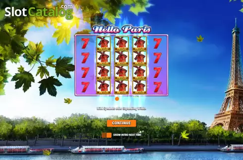 Скрин2. Hello Paris (Spearhead Studios) слот