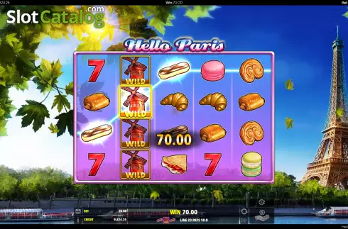 Скрин7. Hello Paris (Spearhead Studios) слот