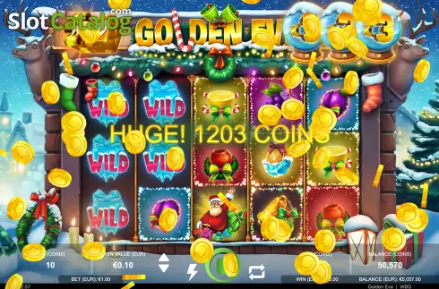 Скрин8. Golden Eve слот