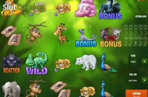 Скрин2. Zoo (Spigo) слот