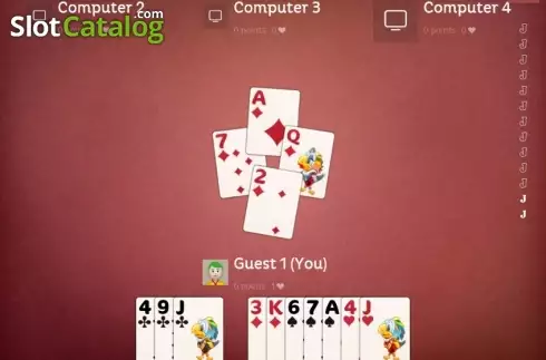 Скрин4. Hearts слот