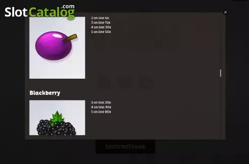 Скрин8. Fruits (Spigo) слот