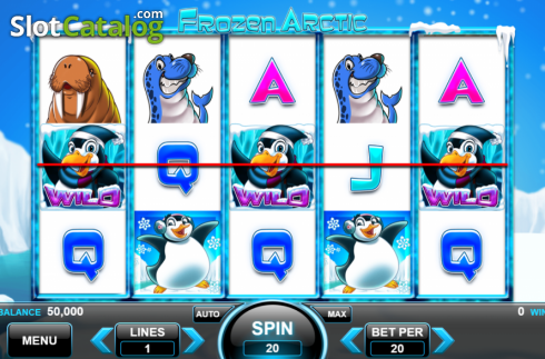 Скрин2. Frozen Arctic слот