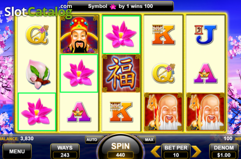 Скрин3. Gods of Fortune слот