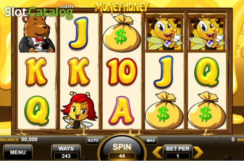 Скрин2. Honey Money (Spin Games) слот