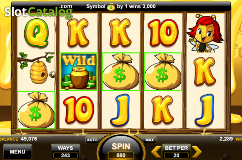 Скрин3. Honey Money (Spin Games) слот