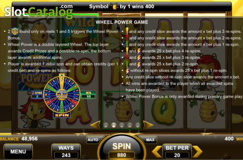 Скрин6. Honey Money (Spin Games) слот
