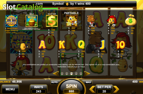 Скрин7. Honey Money (Spin Games) слот