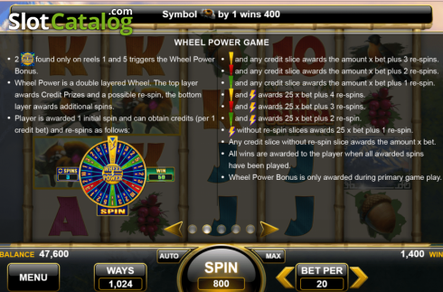 Скрин6. Red Panda (Spin Games) слот