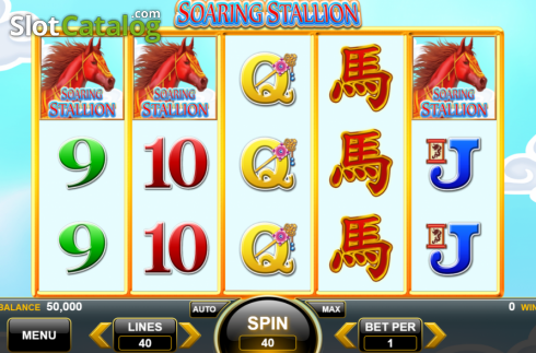 Скрин2. Flying Horse (Spin Games) слот