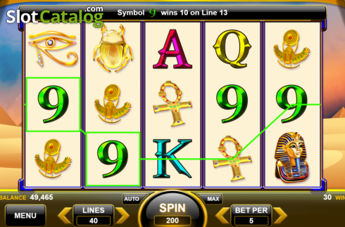 Скрин4. Wealth of the Nile слот