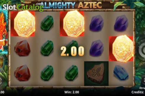 Скрин2. Almighty Aztec слот