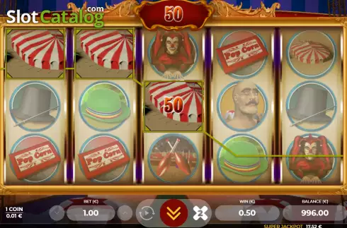 Скрин3. A Big Circus слот