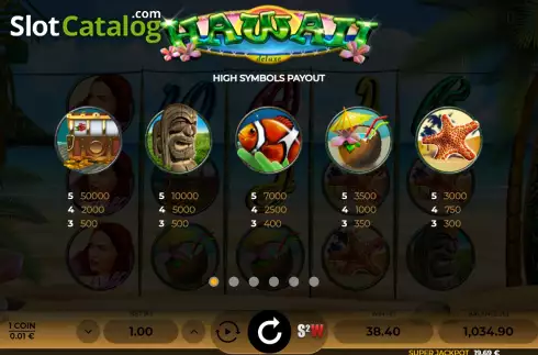 Скрин6. Hawaii Deluxe слот