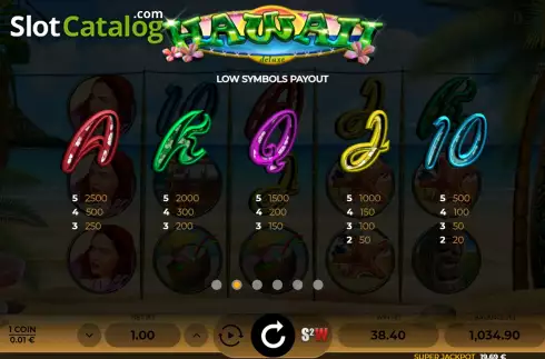 Скрин7. Hawaii Deluxe слот