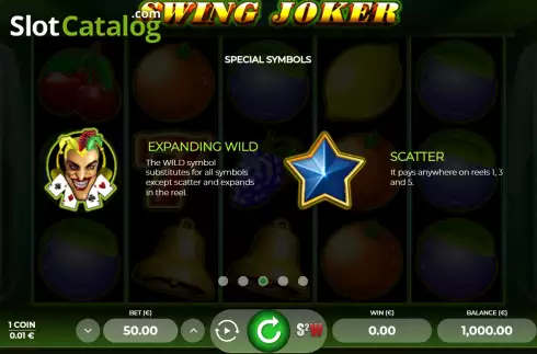 Скрин9. Swing Joker слот