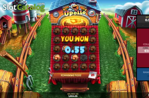 Скрин3. Upollo Mines слот