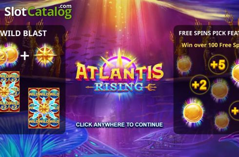 Скрин2. Atlantis Rising слот