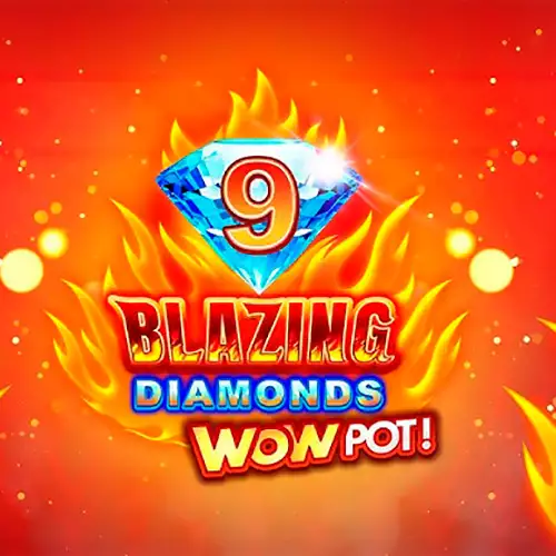 9 Blazing Diamonds Wowpot логотип