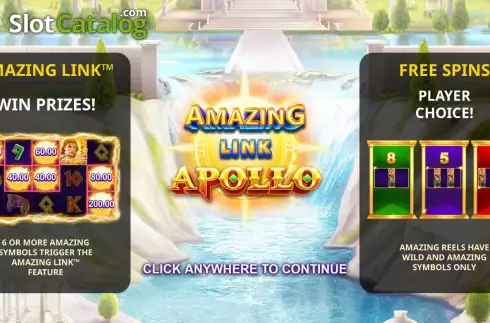 Скрин2. Amazing Link Apollo слот