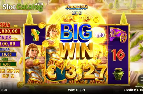 Скрин7. Amazing Link Apollo слот