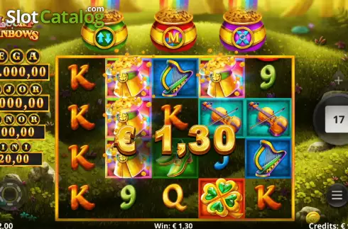 Скрин4. 3 Lucky Rainbows слот