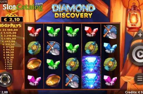 Скрин3. Diamond Discovery слот