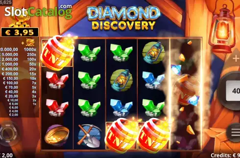 Скрин5. Diamond Discovery слот