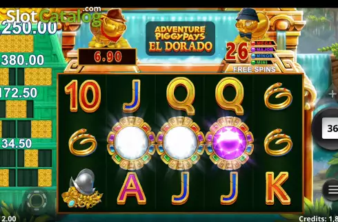 Скрин5. Adventure PIGGYPAYS El Dorado слот