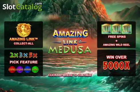 Скрин2. Amazing Link Medusa слот