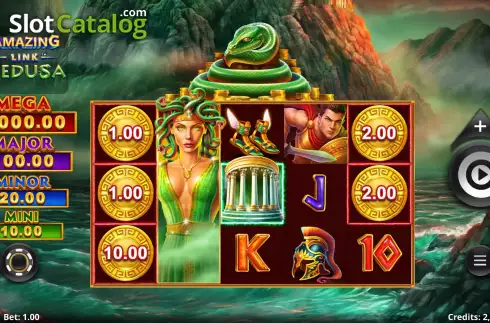 Скрин3. Amazing Link Medusa слот