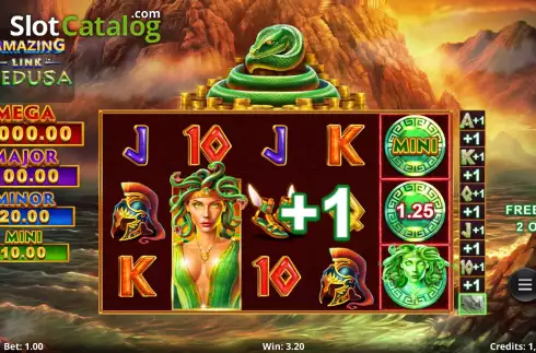 Скрин9. Amazing Link Medusa слот