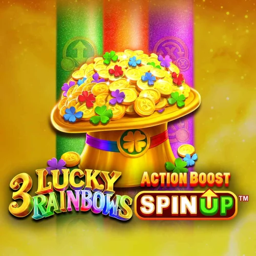 3 Lucky Rainbows Action Boost SpinUP логотип
