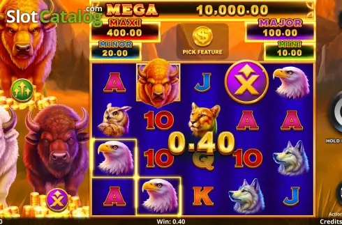 Скрин3. Action Ways Buffalo слот