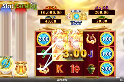 Скрин3. Amazing Link Zeus Boost слот