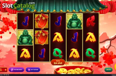 Скрин4. Golden Lucky Fortune слот