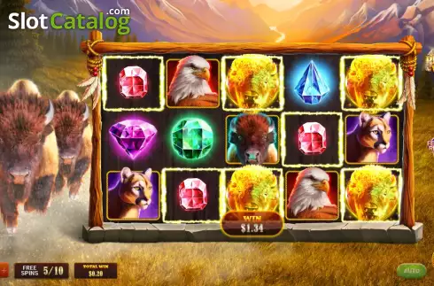 Скрин9. Buffalo Wilds (Spinberry) слот