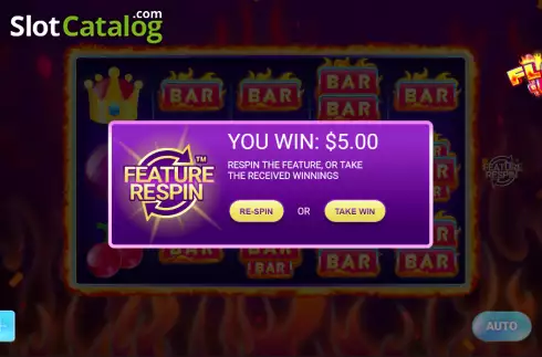 Скрин3. Flaming Bars (Spinberry) слот