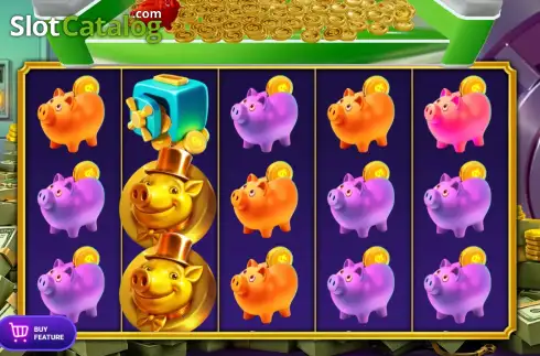 Скрин2. Piggy Bank Fortune Pusher слот